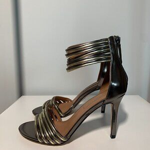 BCBG Maxazria - Brand New - Valai Strappy Metallic Stiletto - Size 8